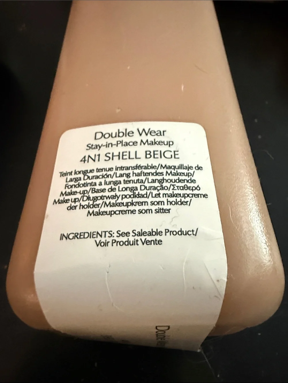 Double Wear ORIGINAL Formula 6.7oz Pro/200ml (Jumbo) 4N1 SHELL BEIGE-$350 VALUE